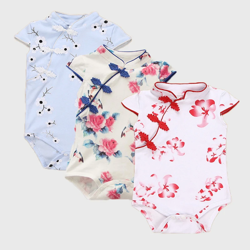 Baby Girl Clothes Summer Baby Rompers 2018 Newborn Baby Clothes Roupas Bebe Infant Baby Girl Dress Kids Clothing for 7-24 Month