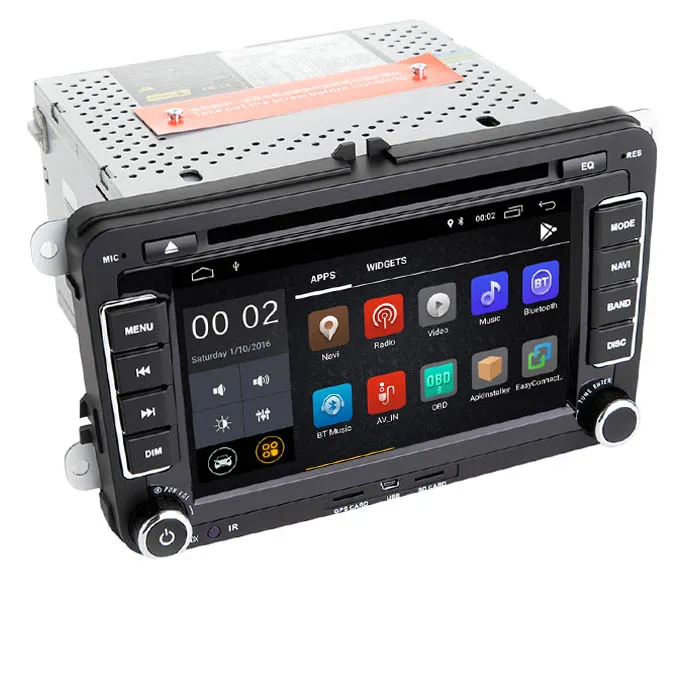 7 &quotVW android 8 1 автомобильный dvd gps навигатор для Volkswagen Golf MK5 Jetta Passat Polo Tiguan Wifi 3G BT SD OBD