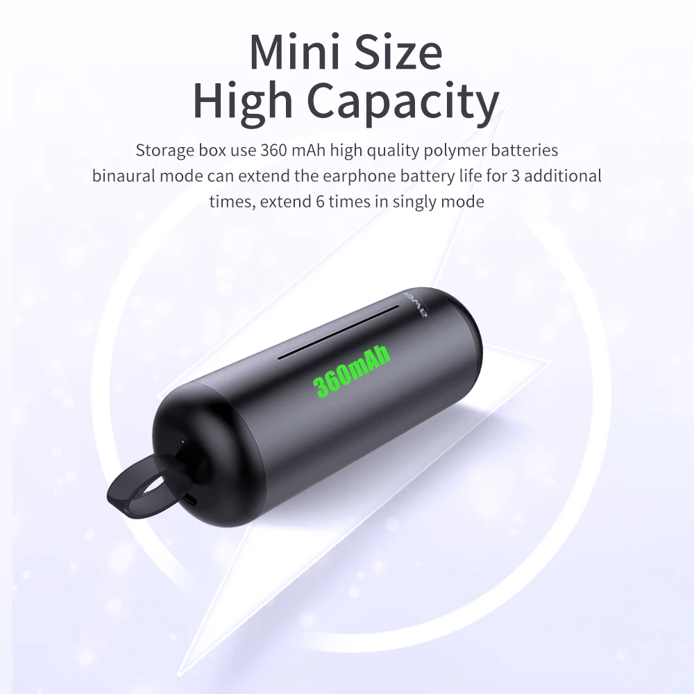 TWS Наушники AWEI T5 с микрофоном и поддержкой Bluetooth 5 0|Наушники гарнитуры| |
