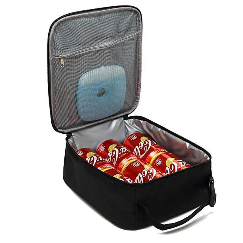 Уплотненные оксфорды сумка для ланча Органайзер изолированный Ланчбокс сумки портативные большие пищевые сумки приготовление еды может охладить мешок водонепроницаемый ледяной пакет