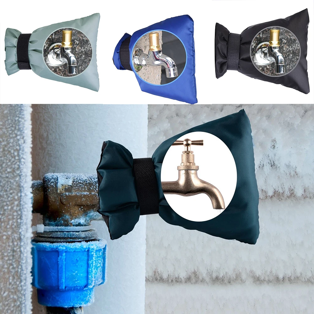 Hot Outdoor Faucet Tap Cover Sock Case Sheath for Winter Cold Weather