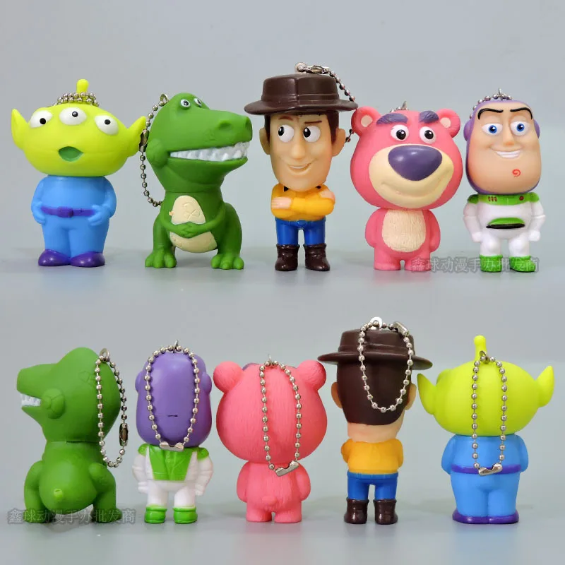 

1 Pc Cute Toy KeyChain Bag Pendant Keyring for kids Girls Plush Toys