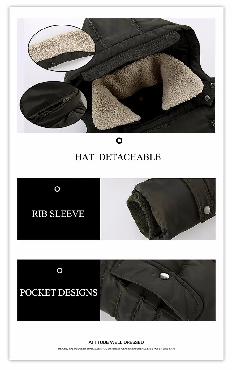 Hat Detachable COAT