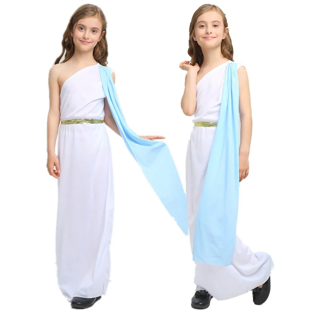 Маскарадный костюм для мальчиков и девочек в стиле ретро; платье принцессы в римском стиле; костюм королевы на Хэллоуин; карнавальный костюм Пурима