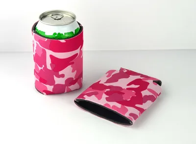 201-300 мл Банки Набор банок с дно стакана комплект кока-колы изоляционная чашка set Memory foam Набор чашек для напитков, пива для приправ - Цвет: Pink camouflage