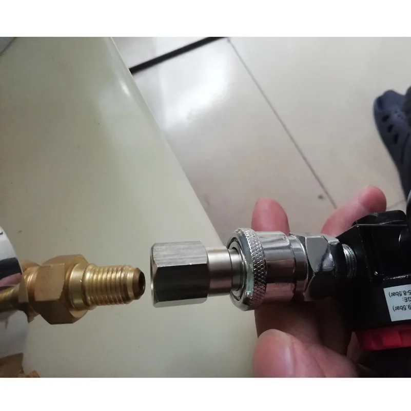 low pressure helium relief valve -make sure the interface of your helium tank-2