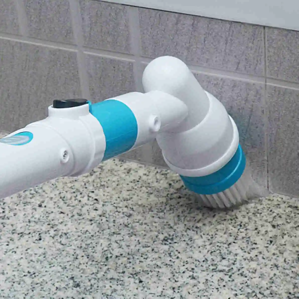 1set HQ Electric Cordless Toilet Tiles Power Floor Cleaner Brush Mop Scrubber ABS