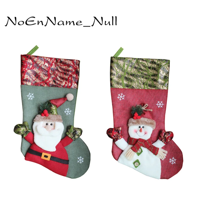 christmas stocking big size santa claus snowman elk sock christmas gift bags candy bags christmas decoration - Big Christmas Stockings christmas stocking big size santa claus snowman elk sock christmas gift bags candy bags christmas decoration - Big Christmas Stockings