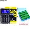 1pcs New LiitoKala lii-PD4 LCD 3.7V 18650 21700 battery Charger+ 4pcs 3.6V VTC5A 2600mAh Rechargeable battery batteries ► Photo 1/5