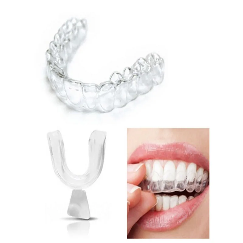 1 шт. термоформированная зубная шина отбеливающие лотки отбеливающий для зуб отбеливания зубов Капы уход за полостью рта