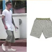 27-44 Новинка мужская одежда Джастин Бибер тот же стиль полосы семь центов брюки костюм плюс размер певица костюмы