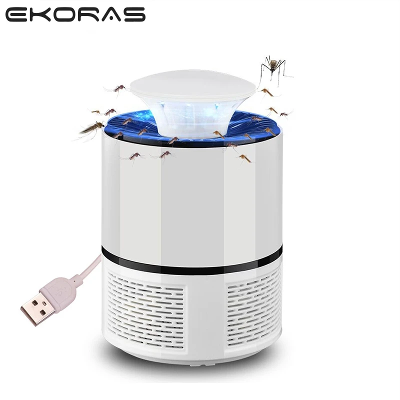 Electric Mosquito Killer Lamp LED Bug Zapper Anti Insect Trap Home Living Room Pest Control | Лампы и освещение