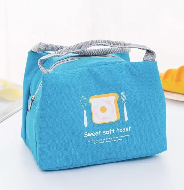 Мультяшный Ланч-бокс для детей, женские сумки для ланча, термоизолированные сумки-холодильники, женская детская сумка для ланча, фруктовый контейнер для продуктов, сумки