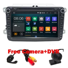2 din Android 6 0 dvd плеер автомобиля gps Радио Для VW Volksvagen Passat B5 Гольф