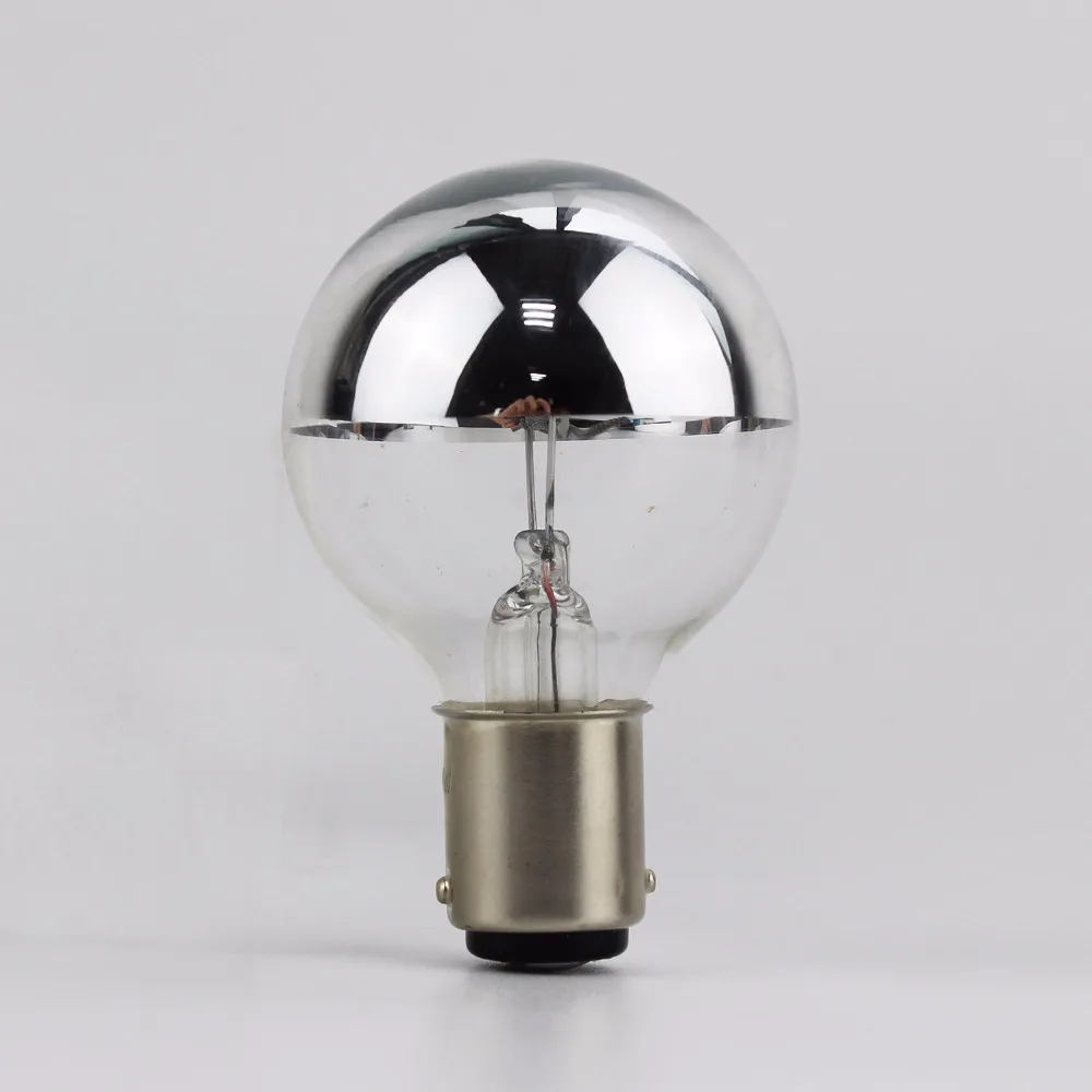 Галогенная лампа BA15D 24 В 25 Вт с серебряной чашей|silver light bulbs|bulb 24v 25wbulb |