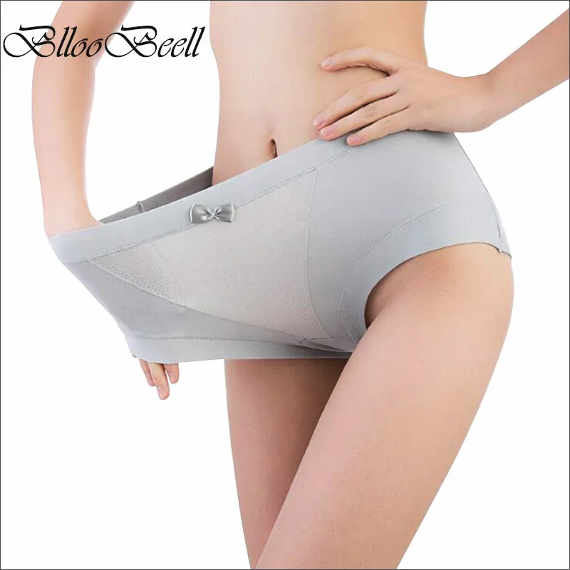 

BllooBeell Modal Women's Underwear High-Rise Panties for Women Girls Sexy Lace Briefs Breathe Ladies Lingerie Big Size L/XL/XXL
