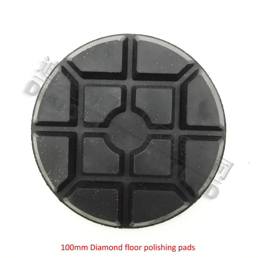 DIATOOL 9 шт. " Diamond Пол Полировки#50 SA622 100 мм смола облигаций diamond Пол возобновить шлифовальный диск