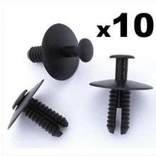 Per Clip di un Rivetto Paraurti Pannello e Arco Ruota in Plastica 6mm x Opel-x10 pezzi