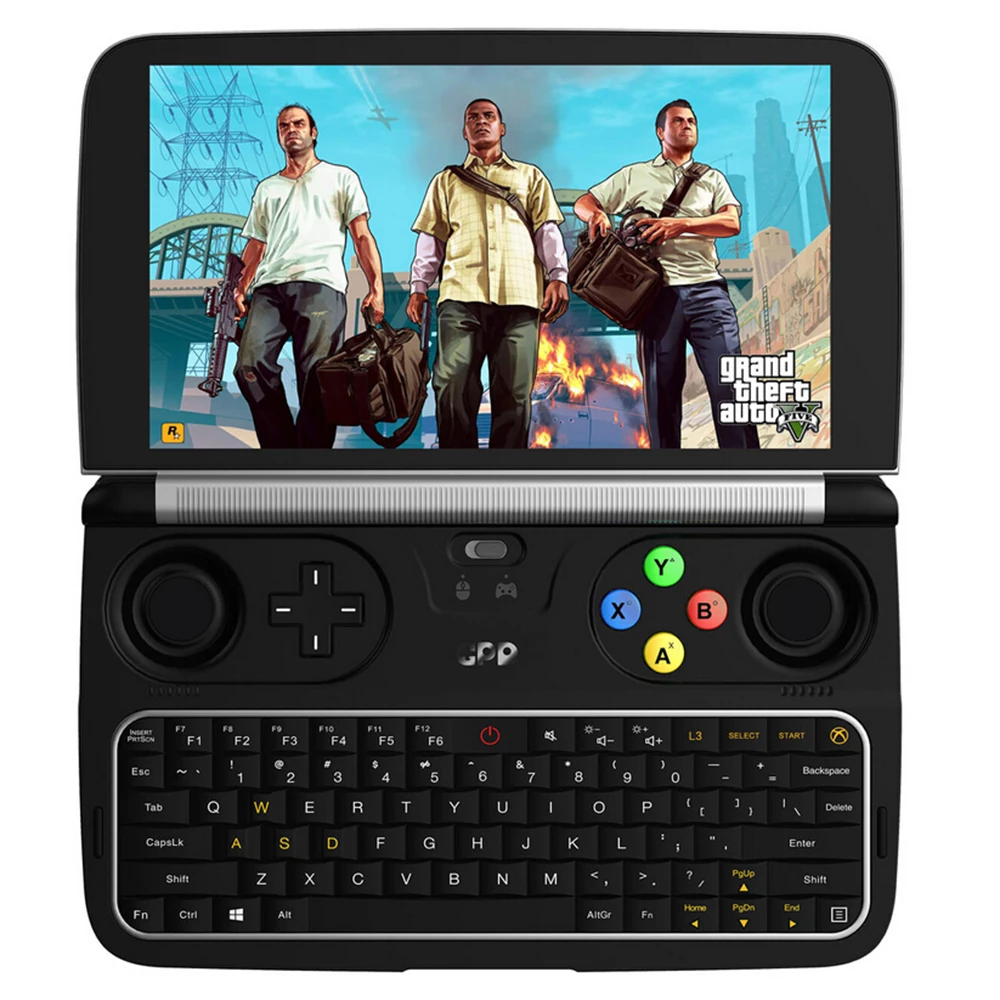 GPD WIN 2 Win2 6 дюймов игровой геймпад ручные мини ноутбуки ноутбук Windows10 8 ГБ/128 ГБ четырехъядерный 2,4G/5G двухдиапазонный сенсорный экран