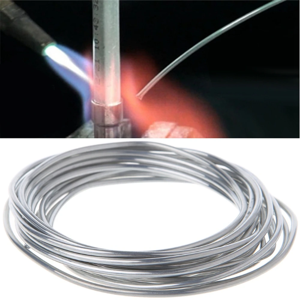 

DAYFUL Copper aluminum weld flux cored wire 2.00mm 3meter Flux Reel Welding line Low Temperature Aluminium Welding Rod Tool
