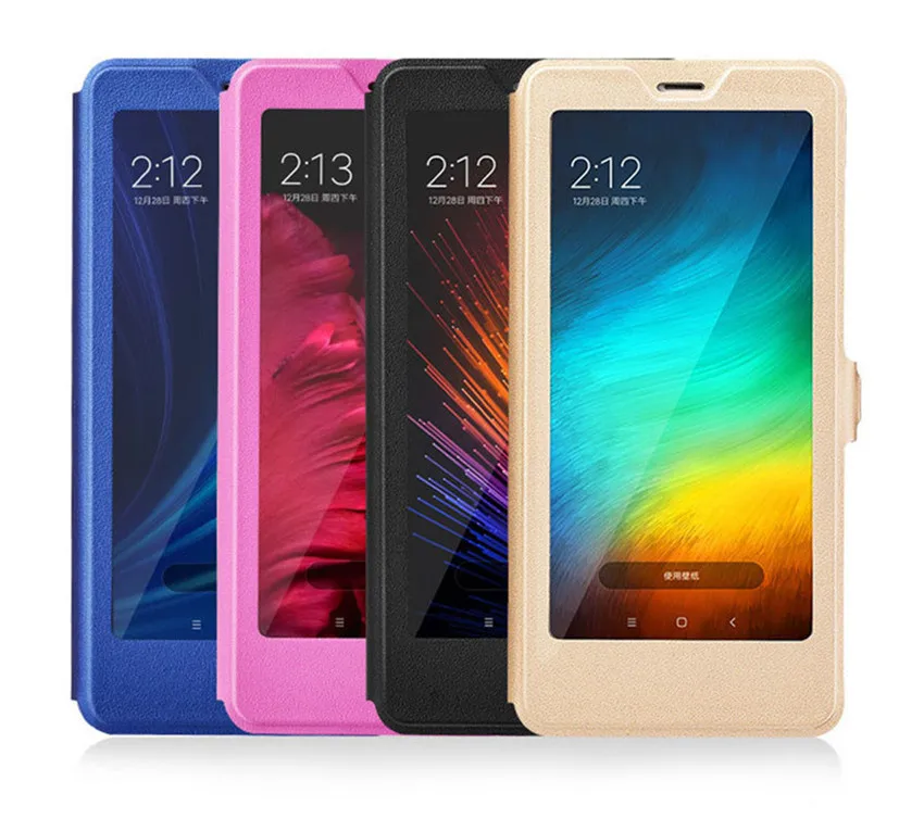 Full Window Stand Leather Case For Xiaomi Redmi 6A Case Smart Flip Cover For Xiaomi redmi 6A Redmi6 6 Pro Xiaomi Cases (2)