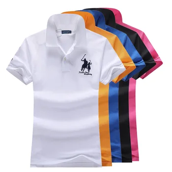 

Women POLO Shirts Summer Fashion Women Turn-down Collar Casual Polo Short Sleeve Cotton Solid Slim Shirts Tops