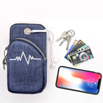 

Summer Light Sports Arm Bag Fitness Yoga Running Mountaineering Armband Outdoor Double Zipper Key Accessories Mobile Music Pack