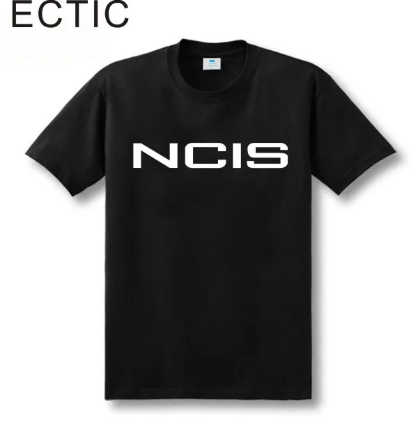 

ECTIC NEW NCIS LOGO shirts TV series custom tshirt mens short sleeve Plus Size Naval Criminal Investigative Service SHIRTS