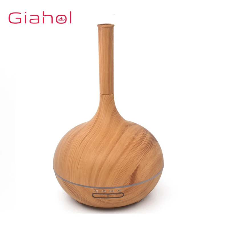 

400ml USB Ultrasonic Cool Mist Humidifier Air Purifier Electric Aroma Air Diffuser Wood Aromatherapy Cool Mist Maker Office Home