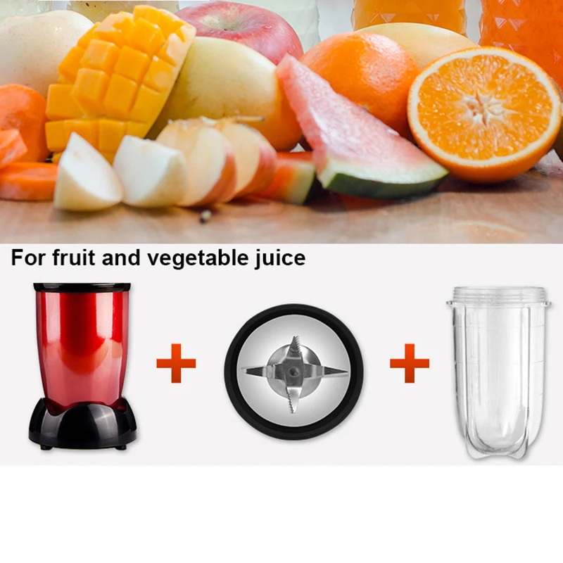 US plug MINI Portable Electric juicer Blender Baby Food Milkshake Mixer Meat Grinder Multifunction Fruit Juice Maker Machine