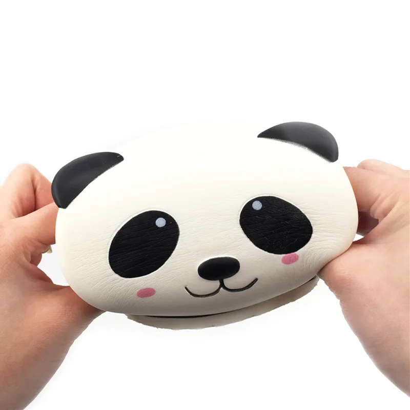 Новинка Kawaii PU пена Jumbo мягкое медленно поднимающееся ароматизированное панда сжатие торта игрушка для снятия стресса мяч для детей