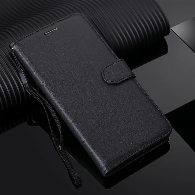 Чехол для LG X power, чехол для LG X power, роскошный кожаный кошелек, откидная крышка для LG X power K210 K 210 K220DS 220ds, чехол для телефона - Цвет: black case