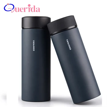

Thermos Stainless Steel Vacuum Thermal Mug Frosted Travel Thermos Car Business People Insulation Straight Cup Water Bottle