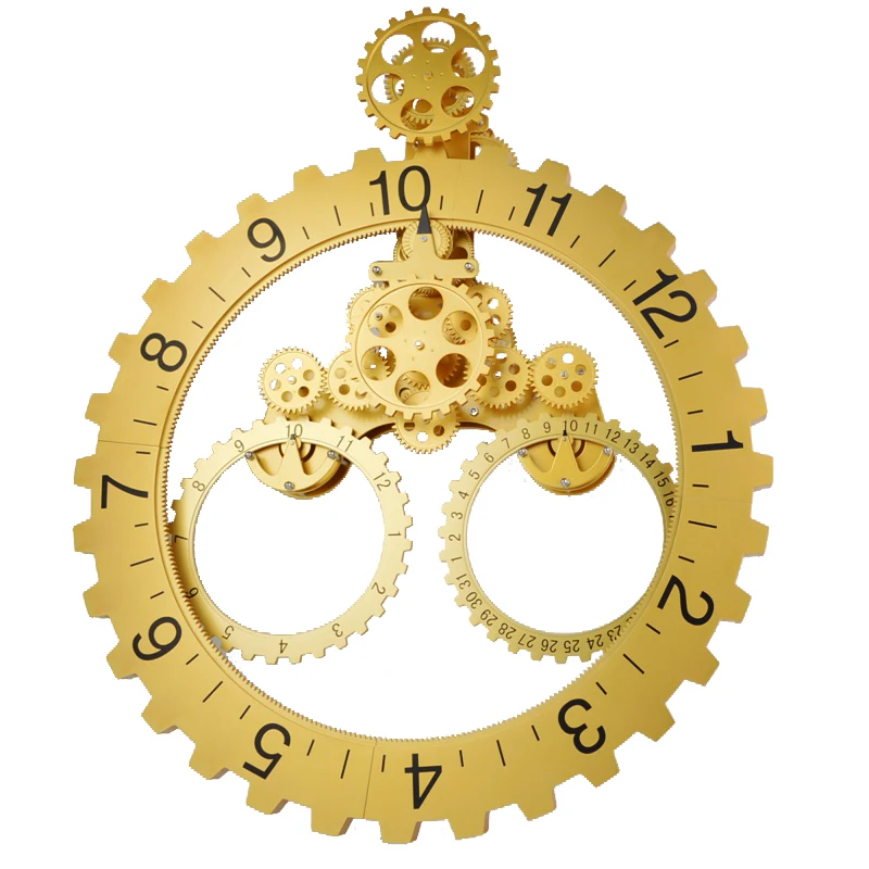 1 مجموعة 4 ألوان 25 بوصة تصميم كبير والعتاد ساعة الحائط الحديثة للفن المنزل غرفة المعيشة الجدار الديكور