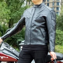 Популярные мужские ПУ зимние куртки профессиональная мотоциклетная гоночна куртка 5 комплектов защитного снаряжения водонепроницаемая куртка