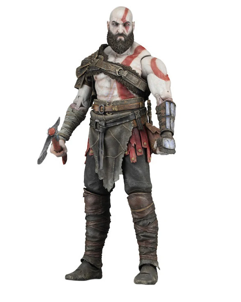 NECA God War 4 Kratos ПВХ фигурка игрушки мультфильм Коллекционная модель 8 дюймов 25 см |