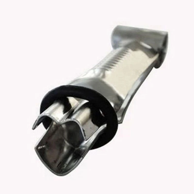 JX-LCLYL 3pcs Stainless Steel Cake Lace Curve Clips Fondant Border Clamp Crimper Cutter