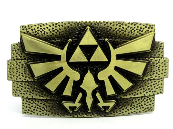 Бронзовая Пряжка Для Ремня Zelda Tri-Force | Дом и сад
