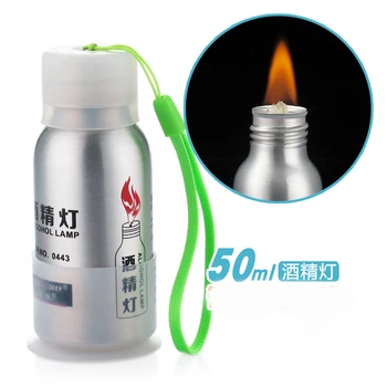 

Mini Portable Metal alcohol lamp alcohol burner mini kerosene lamp