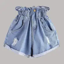 JAYCOSIN женские короткие джинсы женские джинсовые шорты с высокой талией брюки с цветочным принтом модные повседневные джинсовые шорты Modis полурваные джинсы