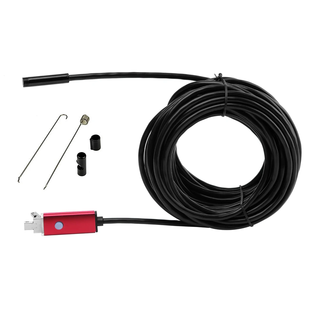 Эндоскоп 2 в 1 с USB Android камера 5 мм бороскоп для ПК м 10 эндоскопическая наблюдения