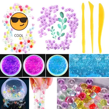 

88 Pack DIY Slime Making Kit Styrofoam Foam Balls Beads Charms Glitter Jars Containers Slime for DIY Craft Homemade Party Supply