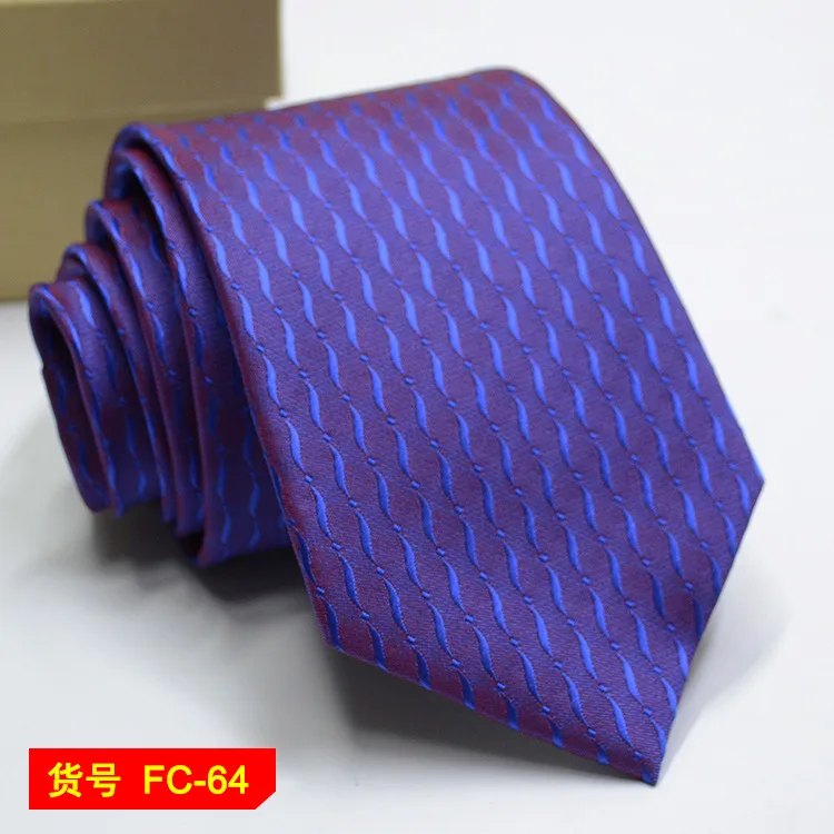 67 Styles Men's Ties Solid Color Stripe Flower Floral 8cm Jacquard Necktie Accessories Daily Wear Cravat Wedding Party Gift