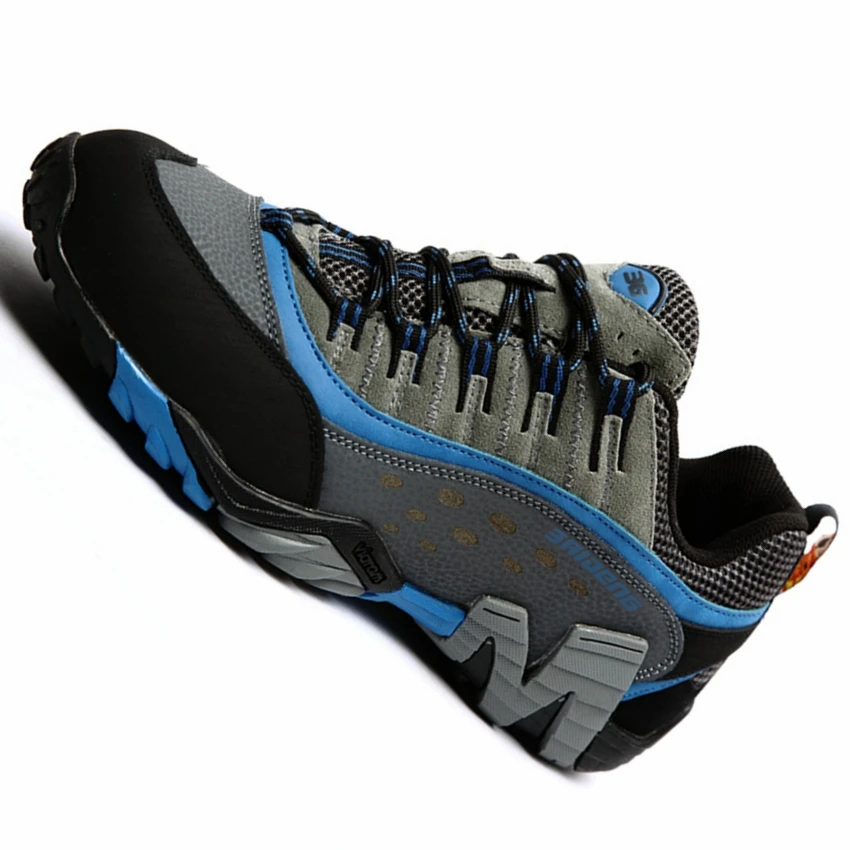 autumn and winter running sneakers for men genuine leather outdoor