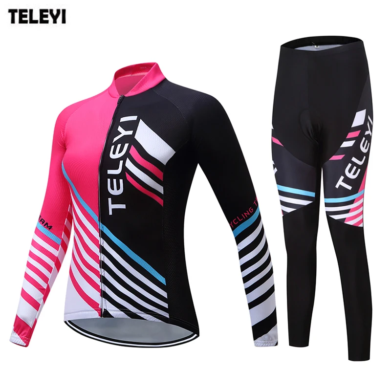 TELEYI Женская команда Pro Велоспорт Спортивная одежда Ropa Ciclismo велосипед Удобная с