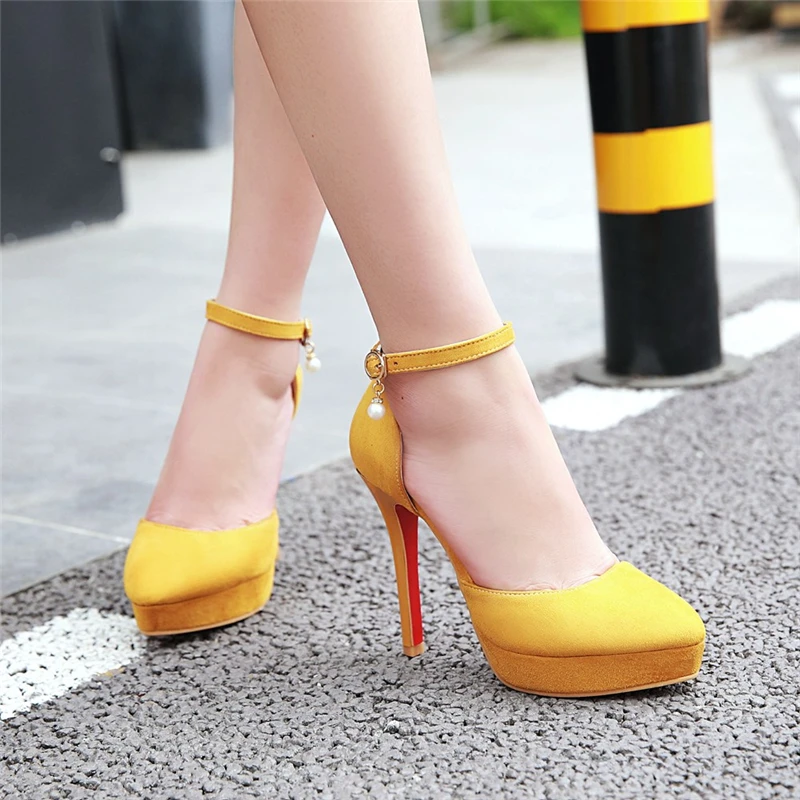 

SARAIRIS Big Size 31-48 Customized Brand Runway Show Shoes Women Sexy Thin High Heels Best Quality Party Pumps Shoes