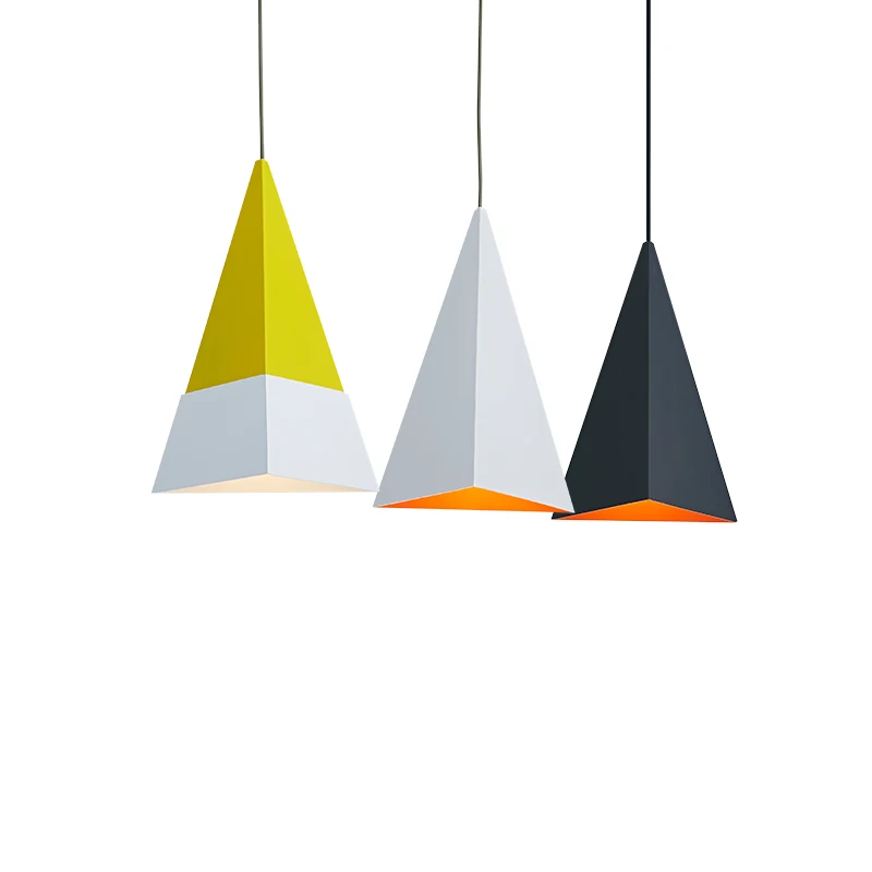 

Creative Restaurant Lights Nordic Modern Living Room Led pendant light Bedroom hanging lamp Simple Hotel Bedside Lamp