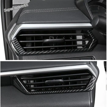 

Lapetus Interior Dashboard Side Air Conditioner AC Outlet Vent Strip Cover Trim Fit For Nissan Teana Altima 2019 2020 ABS