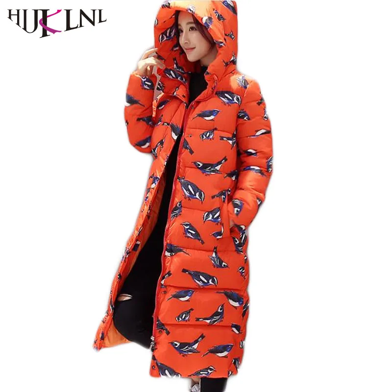 HIJKLNL Wadded Cotton Jacket font b Women b font New Winter Coat Female Fashion Warm Parkas