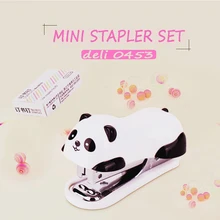1 комплект deli Kawaii ручной набор мини-степплеров офисные аксессуары DIY Бумага переплет Переплет книжный степлер школьные канцелярские принадлежности